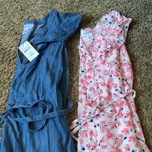 Bundle of 2 Motherhood Maternity shirts, size S